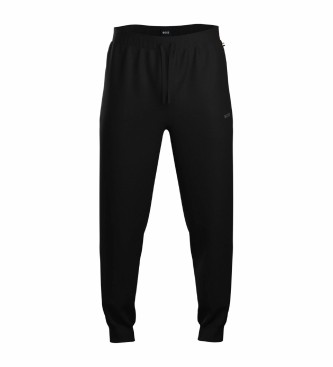 BOSS para hombre. 50486456 Pantalones de pijama Cuff negro (M), Homewear, Algodón