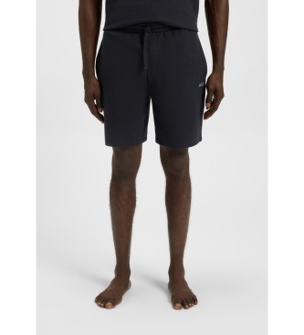 BOSS para hombre. 50535884 Short de pijama con logo bordado marino (XXL), Homewear, Algodón