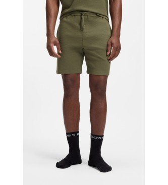 BOSS para hombre. 50535884 Shorts Pijama verde (M), Homewear, Algodón