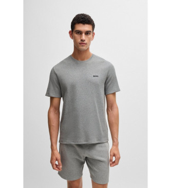Para hombre. 50535891 Camiseta de Pijama Waffle (L), Homewear, Algodón, Manga corta