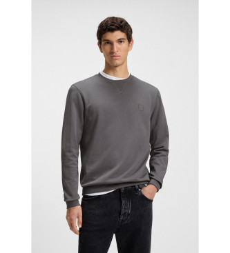BOSS para hombre. 50509323 Sudadera Westart gris (M), Casual, Algodón