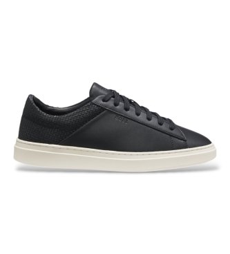 BOSS Zapatillas de piel Kieran Tenn negro