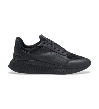 BOSS para hombre. 50548717 Zapatillas Evo negro (41), Plano, Cordones, Casual