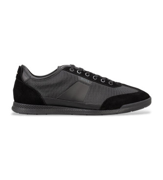 BOSS para hombre. 50557886 Zapatillas Nitan Low negro (46), Plano, Cordones, Casual