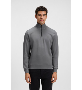 BOSS para hombre. 50468926 Sudadera Zetrust gris (XXL), Casual, Poliéster