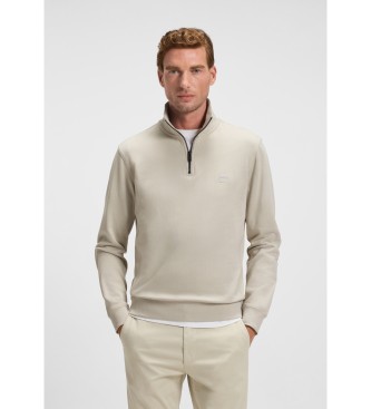 BOSS para hombre. 50468926 Sudadera Zetrust beige (S), Casual, Algodón