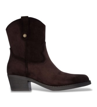 Refresh para mujer. 17614402-MARRON Botines 176144 marrón (35), 5 a 8cm, Cremallera, Casual