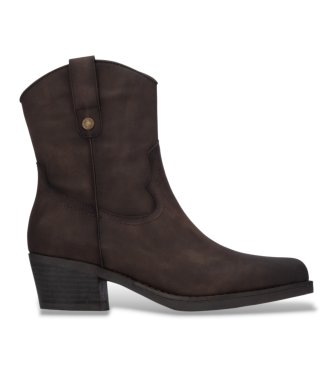 Refresh para mujer. 17614602-MARRON Botines 176146 marrón (36), 5 a 8cm, Cremallera, Casual
