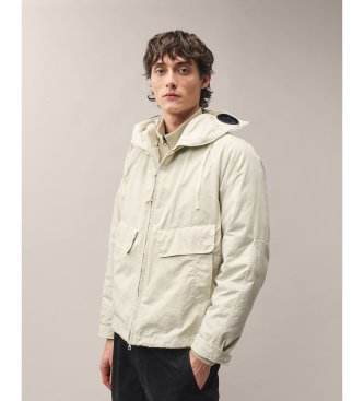 C.P. Company para hombre. 21CMOW078A110305G Chaqueta media beige (L), Casual, Poliamida