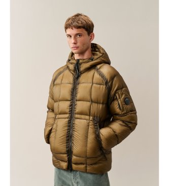 C.P. Company para hombre. 21CMOW702A110416A Chaqueta media marrón (L), Casual, Poliamida