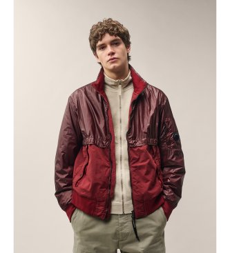 C.P. Company para hombre. 21CMOW181A110706M Chaqueta Satin rojo (L), Casual, Poliamida