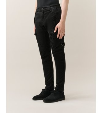 C.P. Company para hombre. RFCMPA730A005529G Pantalón cargo negro (46), Casual, Algodón
