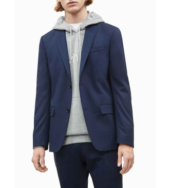 Calvin Klein para hombre. K10K103080 Americana ajustada CK azul (48), Casual, Fiesta, Lana, Elastano, Manga larga, Calvin Klein outlet 2024.