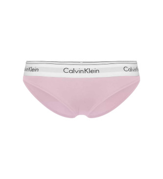 Calvin Klein para mujer. 0000F3787E Braguitas clásicas Icon Cotton Modal rosa (S), Homewear, Algodón