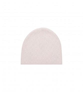 Gorro Reverso Monogram beige (OSFA), Casual, Sostenible, Nylon reciclado, Calvin Klein outlet 2024.