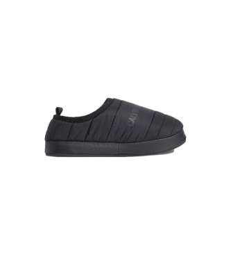 Calvin Klein para hombre. Zapatillas de Casa Slipper negro Calvin Klei