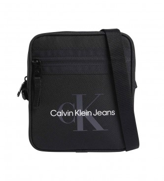 Calvin Klein Jeans para hombre. K50K511098 Bandolera Sport Essentials Reporter18 M negro (OSFA), Casual, Poliéster Reciclado, Sostenible, Ca