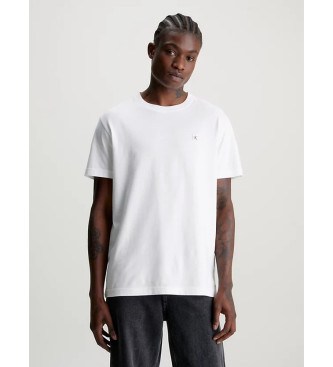 Calvin Klein Jeans - pour homme. t-shirt en coton avec ?cusson blanc