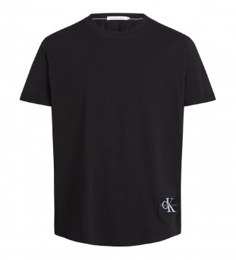 Calvin Klein Jeans - pour homme. t-shirt en coton avec badge noir