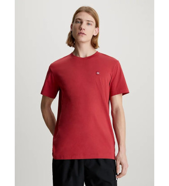 Calvin Klein Jeans - pour homme. t-shirt slim avec logo rouge calvin kle
