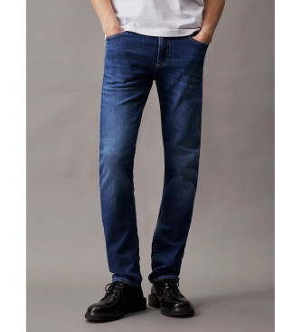 Calvin Klein Jeans para hombre. J30J323686 Jean Slim azul (32/28), Casual, Algodón, Denim, Sostenible, Calvin Klein Jeans outlet 2024.