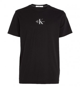 Calvin Klein Jeans - pour homme. t-shirt other knit monologo noir