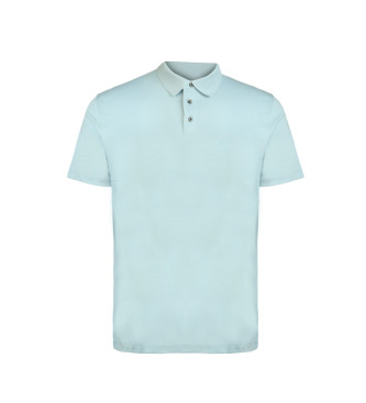 Calvin Klein para hombre. LV04LB276G Polo de algodón pima azul (XXL), Casual, Manga corta