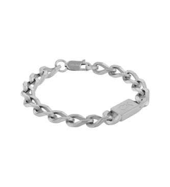 Calvin Klein para hombre. 35000254 Pulsera Outlook gris (OSFA), Casual, Acero Inoxidable