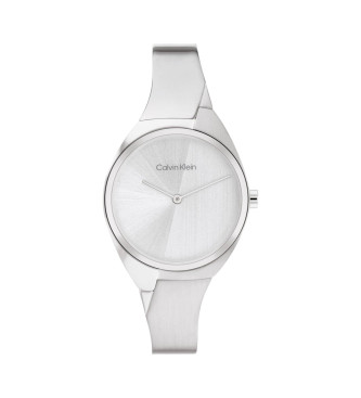 Calvin Klein para mujer. 25200234 Reloj Charming plata (OSFA), Casual, Brazalete, Acero Inoxidable