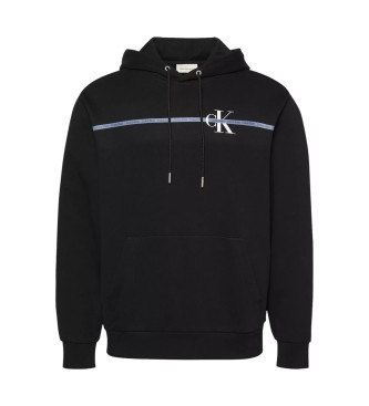 Calvin Klein para hombre. LV04RC289G Sudadera 350 Terry negro (M), Casual, Algodón