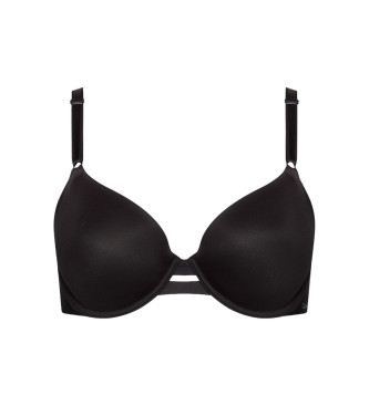 Calvin Klein para mujer. 000QF1184E Sujetador invisible negro (70C), Homewear, Nylon, Calvin Klein outlet 2024.