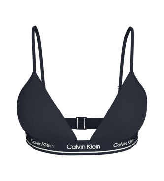 Calvin Klein Top de bikini de triangulo Meta Legacy marino