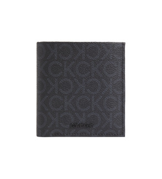 Calvin Klein para hombre. K50K512293 Cartera Trifold negro (OSFA), Piel, Casual, Calvin Klein outlet 2024.