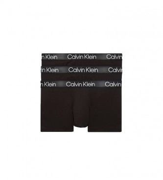 Calvin Klein para hombre. Pack de 3 Boxers 000NB2970A7V1 negro