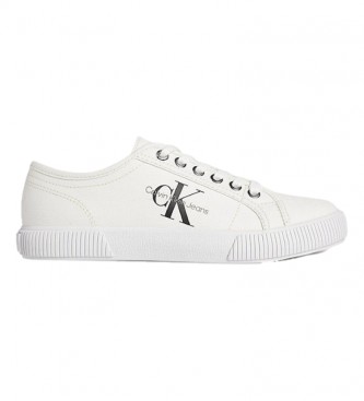 Calvin Klein para mujer. Zapatillas Essential Vulcanized blanco