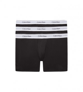Calvin Klein para hombre. 000NB3378A Pack de 3 calzoncillos talla grande - cotton negro (4XL), Homewear, Algodón, Calvin Klein outlet 2024.