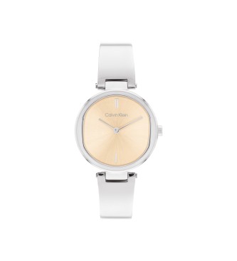 Calvin Klein para mujer. 25200311 Reloj Analógico Elevated dorado (OSFA), Casual, Brazalete, Acero Inoxidable