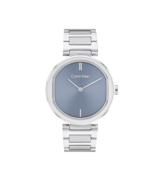 Calvin Klein para mujer. 25200250 Reloj Analógico Sensation azul (OSFA), Casual, Brazalete, Acero Inoxidable