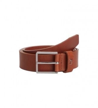 Calvin Klein para hombre. K50K510083 Cinturón Formal marrón claro (115 cm), Casual, Piel, Calvin Klein outlet 2024.