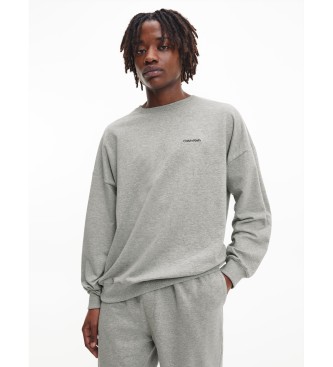 Calvin Klein para hombre. 000NM2300E Sudadera Modern Cotton gris (XL), Casual, Algodón, Manga larga, Sostenible, Calvin Klein outlet 2024.
