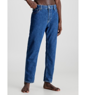 Calvin Klein Jeans para hombre. J30J323692 Jean Dad azul (28), Casual, Algodón, Denim, Sostenible, Calvin Klein Jeans outlet 2024.
