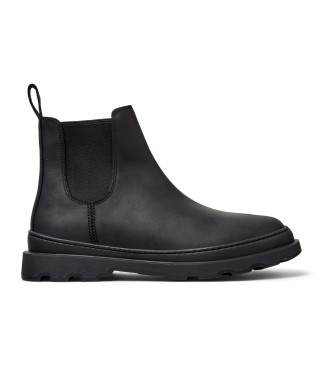 Camper - Botines de Piel Brutus negro