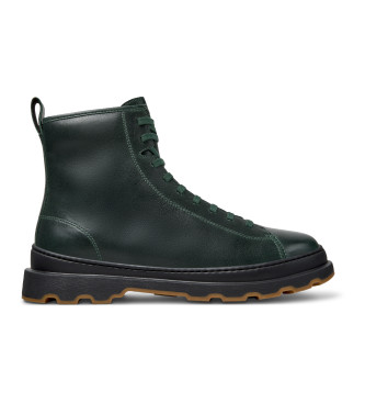 Camper para hombre. K300533-005 Botines de Piel Brutus verde (45), Plano, Cremallera, Casual