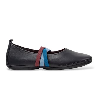 Camper - Bailarinas de piel Right Nina Twins negro