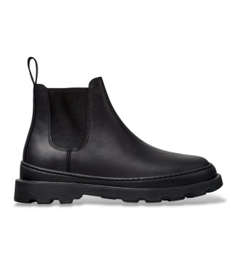 Camper Donna Pelle Per K400818-001 Stivaletti In Brutus+ Neri (39), Nero, Basso, Nessuno, Casual