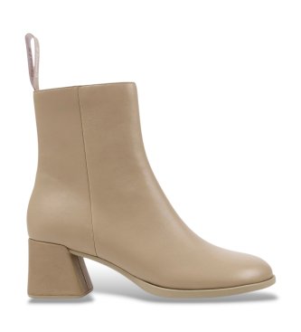 Camper - Botines de piel Kora beige