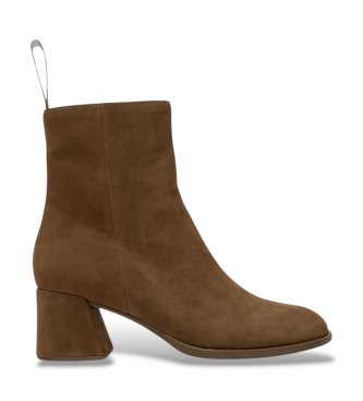 Camper - Botines de piel Kora marrón