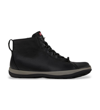 Camper para hombre. K300287-030 Botines de Piel Peu Pista GM Gore-Tex negro (43), Plano, Cremallera, Casual