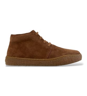 Camper - Botines de piel Peu Terreno marrón