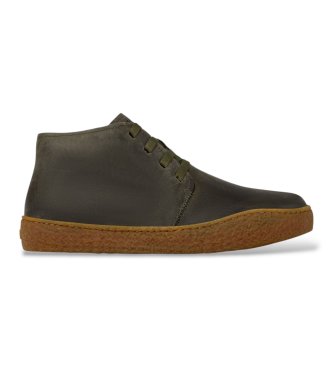 Camper - Botines de piel Peu Terreno verde